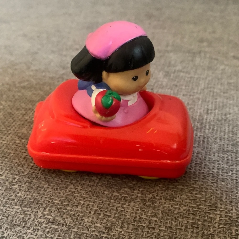 Fisher-Price Little People Assorted Figures Vegetable Stand Car Toy Chest Bird